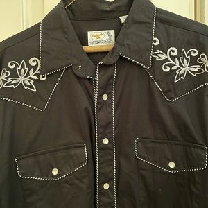 Panhandle Slim Western Pearl Snap, Size L